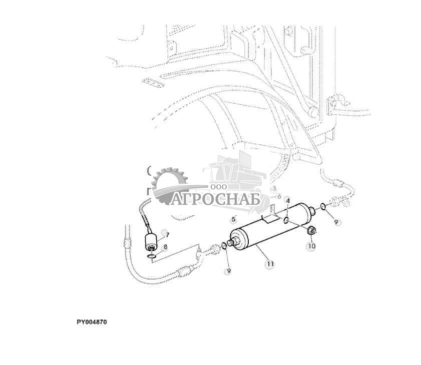 РЕСИВЕР-ОСУШИТЕЛЬ, РЕЛЕ ДАВЛЕНИЯ ДЛЯ КОНДИЦИОНЕРА ВОЗДУХА 